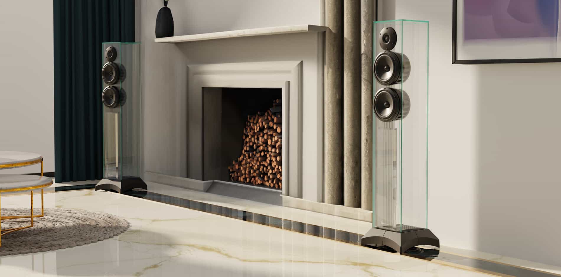 Glass Speakers